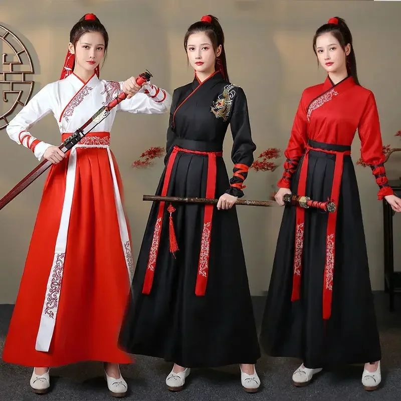 Vintage Fashion Queen - 현대 Hanfu 여성 탑 스커트 2
