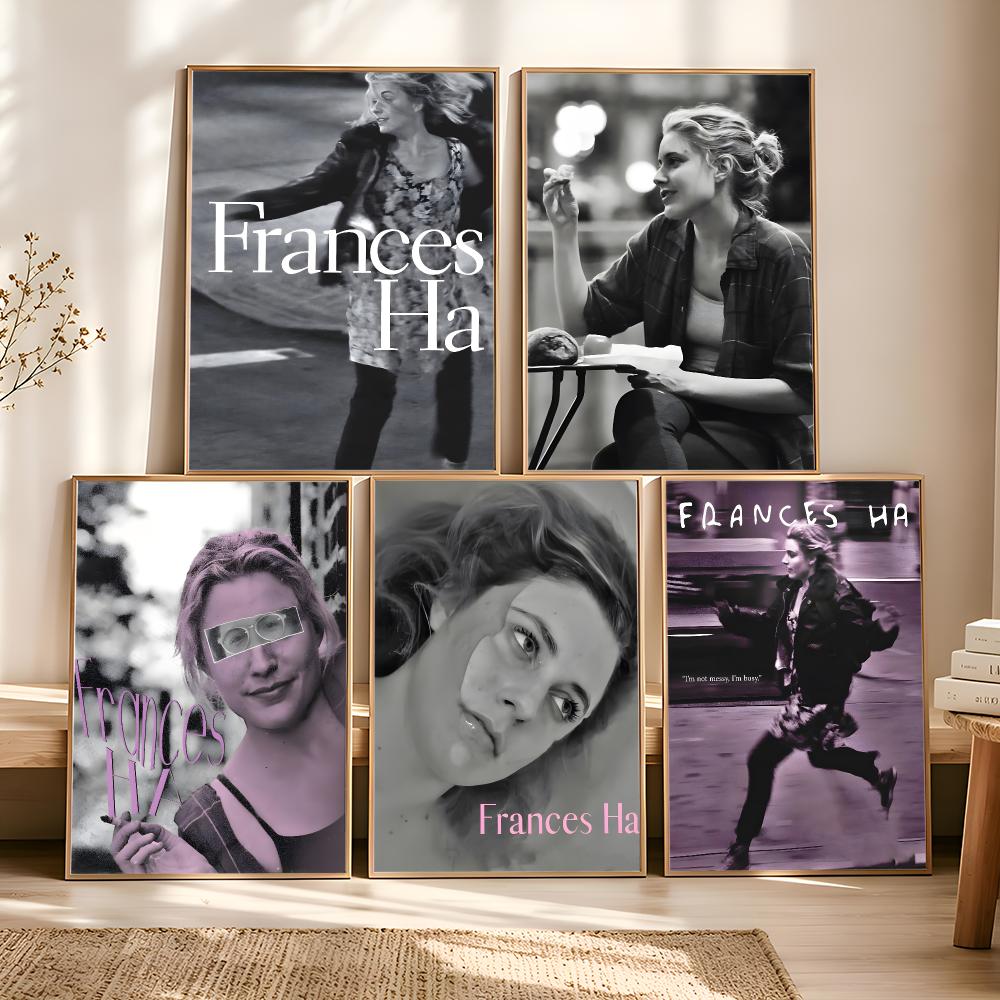 Vintage Fashion Prints For Wall - 영화 F-Frances Ha 그림 서예 빈티지