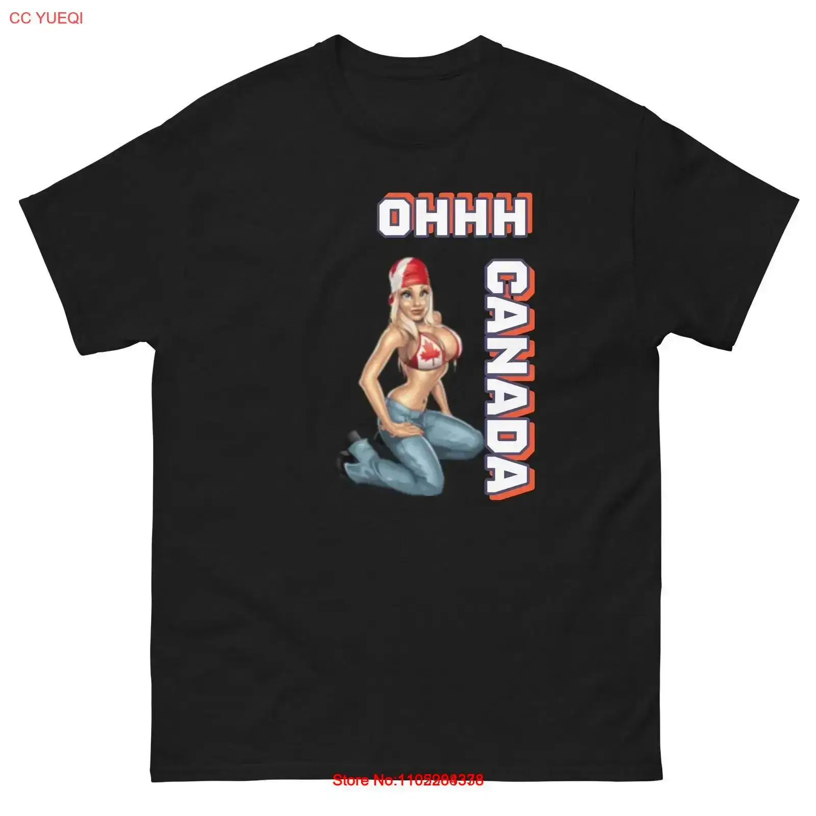 Vintage Fashion Model - O CANADA 티셔츠 내셔널 프라이드 핫