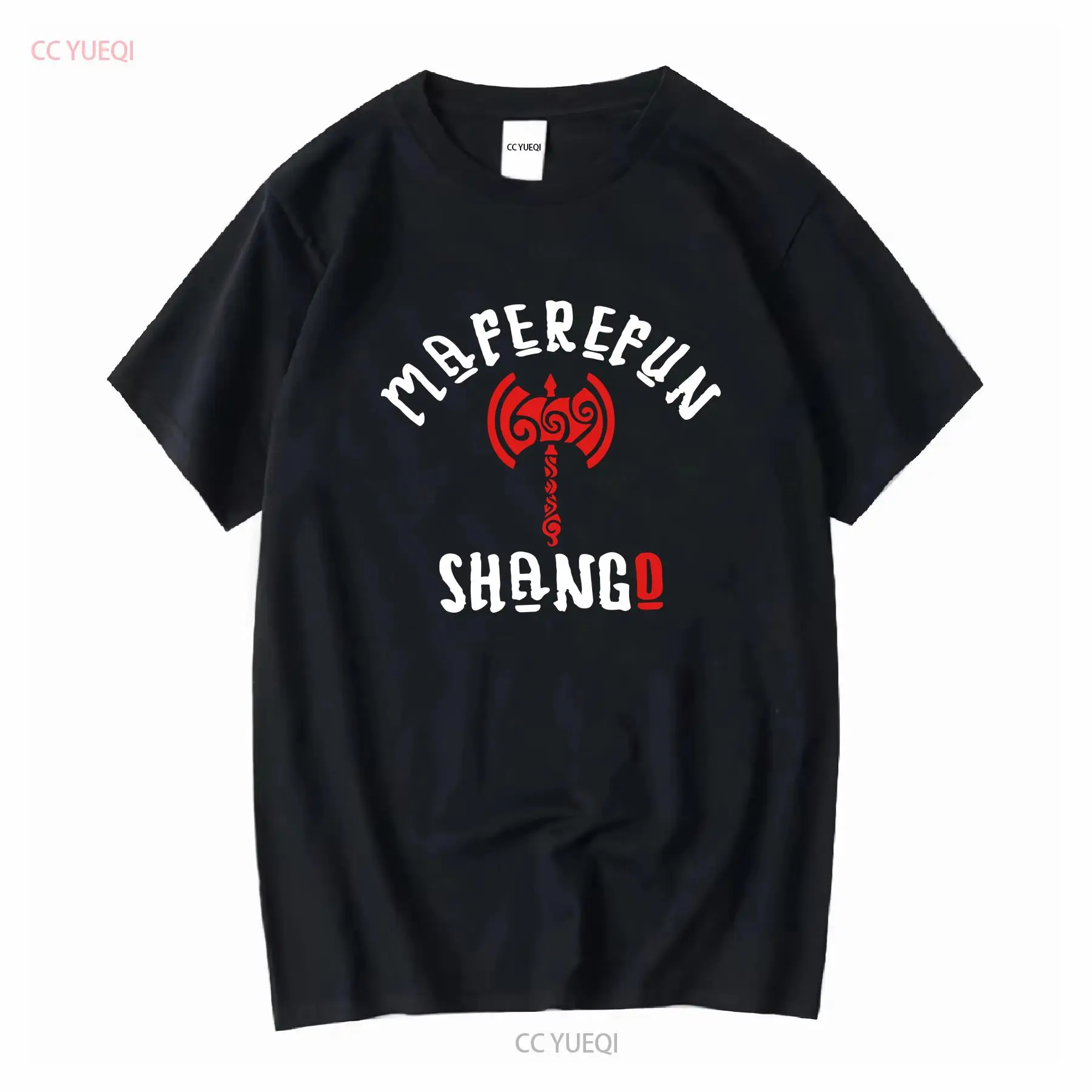 Vintage Yoruba Fashion - Shango Santeria Papa Chango T 셔츠