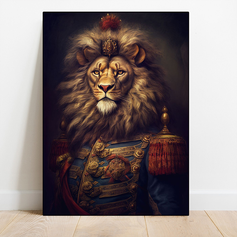 늑대 사자 표범 수탉 치타 까마귀 사슴 펭귄 빈티지 기 - Vintage Fashion Wall Art 리뷰 및 가격