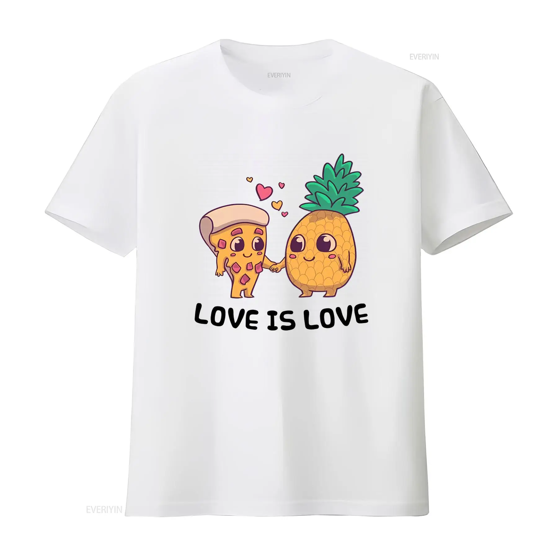 귀여운 파인애플 피자 티셔츠 LGBT 커뮤니티를 위한  - Vintage Fashion Community 리뷰 및 가격