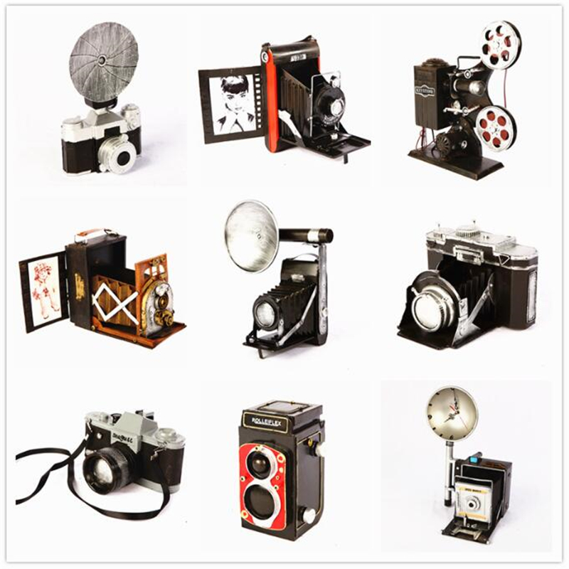 빈티지 카메라 철 MetalCamera 모델 사진 소품 - Vintage Fashion Model 리뷰 및 가격