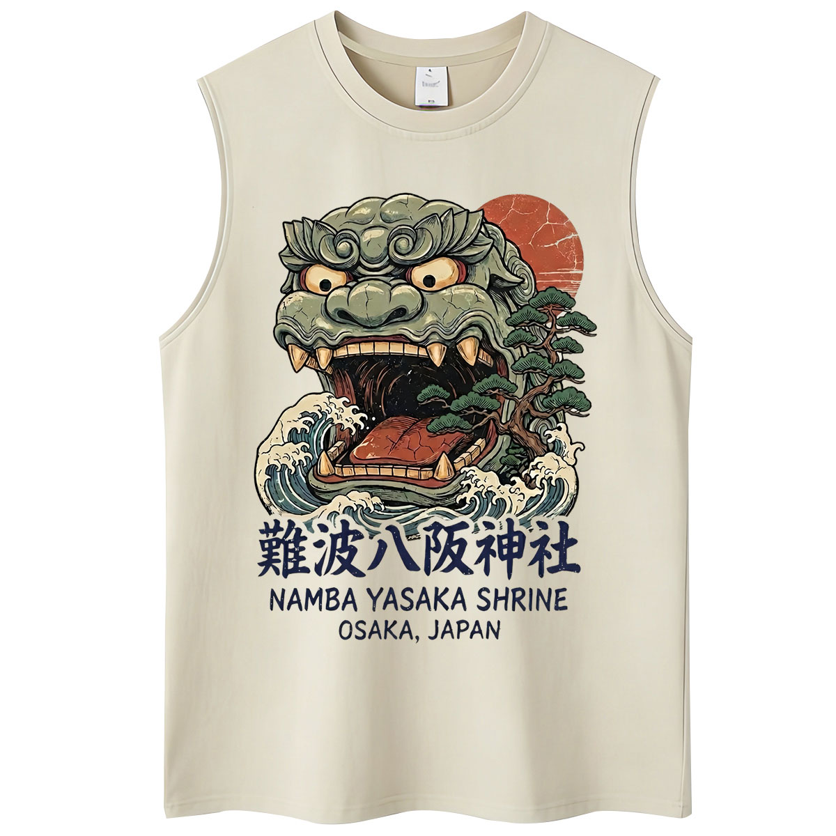 일본 스타일 도쿄 타이거 사쿠라 워싱 탱크탑 남녀 패션 - Vintage Fashion Tokyo 리뷰 및 가격