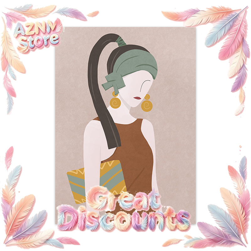 2026 북유럽 추상 패션 소녀 벽 아트 포스터 미니멀 - Vintage Fashion Prints For Wall 리뷰 및 가격