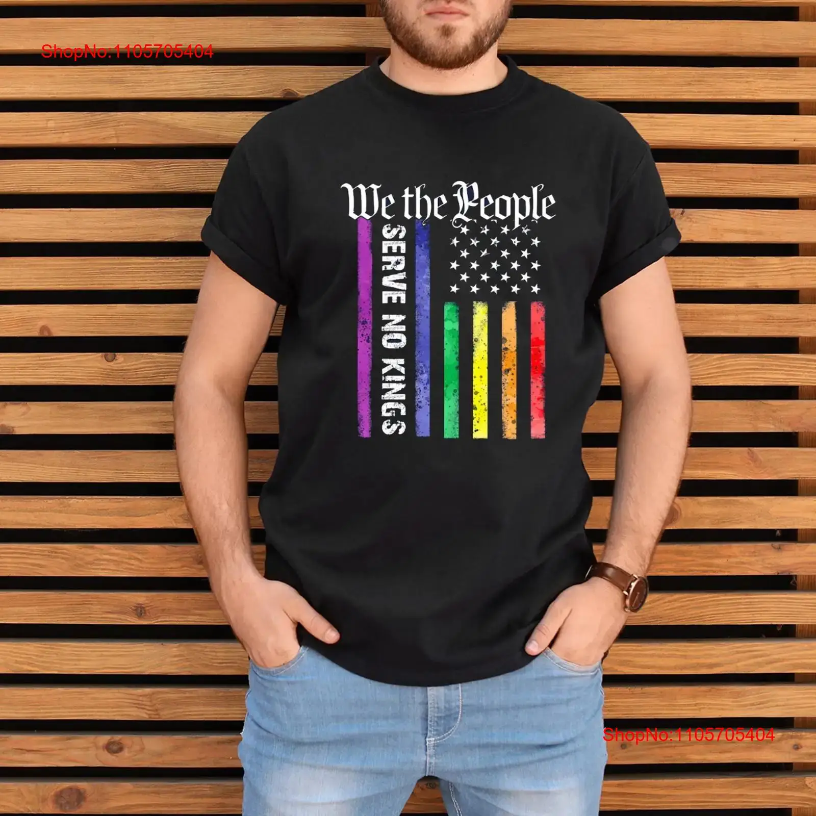 우리는 사람들이다, 왕은 없다 티셔츠, LGBTQ 커뮤 - Vintage Fashion Community 리뷰 및 가격