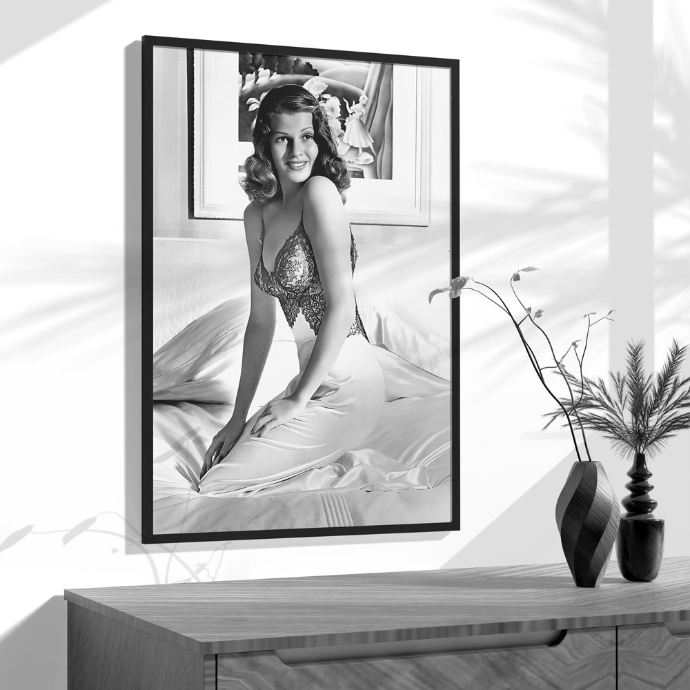 리타 헤이워스 포스터, 흑백, 리타 헤이워스 프린트,  - Vintage Fashion Prints For Wall 리뷰 및 가격